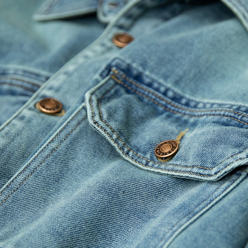 Long-sleeve Denim Shirt P0785