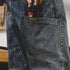 Utility Pocket Work Denim Pants P0788