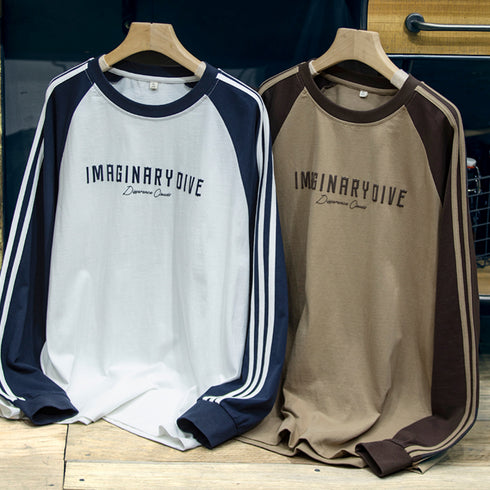 American Long-sleeved T-shirt P0790