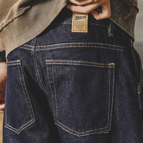 Classic Retro Original Color Jeans P0799