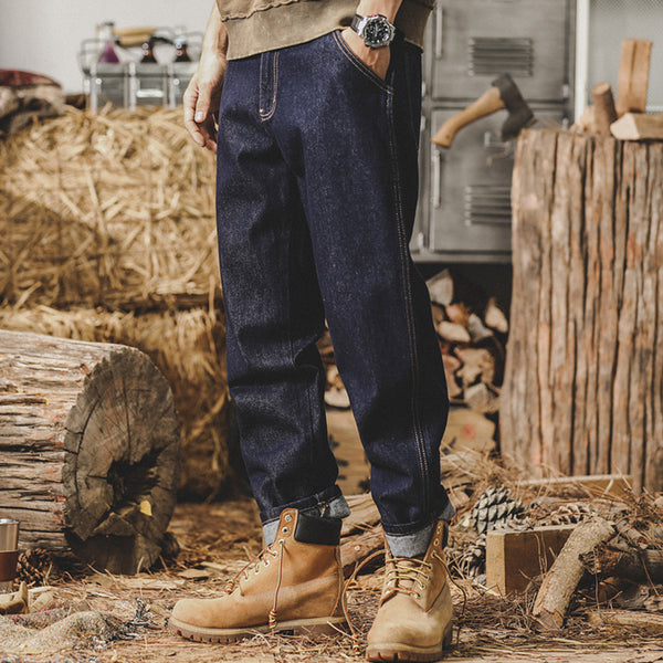 Classic Retro Original Color Jeans P0799