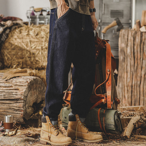 Classic Retro Original Color Jeans P0799