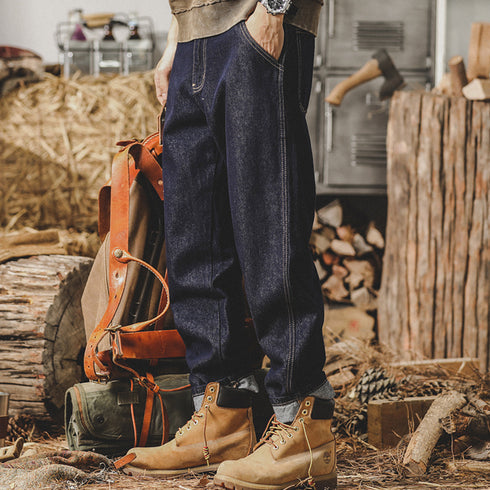 Classic Retro Original Color Jeans P0799