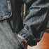 Classic Vintage Distressed Washed Denim Jacket P0800
