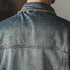 Classic Vintage Distressed Washed Denim Jacket P0800