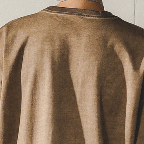 American Retro T-shirt Men's Long-sleeved P0835