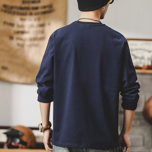 【OUTLET/即納】T-shirt Men's Long-sleeved P0844