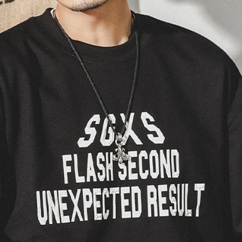 Large Size Long-sleeved T-shirt P0846