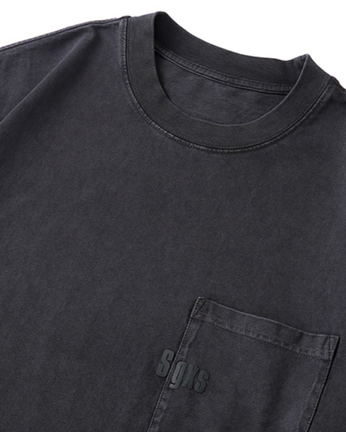 【OUTLET/即納】ヴィンテージポケットクルーネック半袖Tシャツ P0893