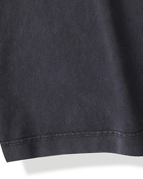 Vintage Pocket Crewneck Short T-shirt P0893