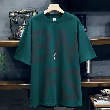 Big Logo Print Short Sleeve T-Shirt P0891