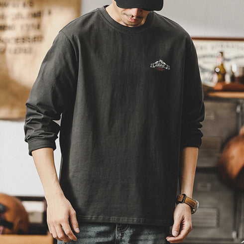 T-shirt Men's Long-sleeved P0911