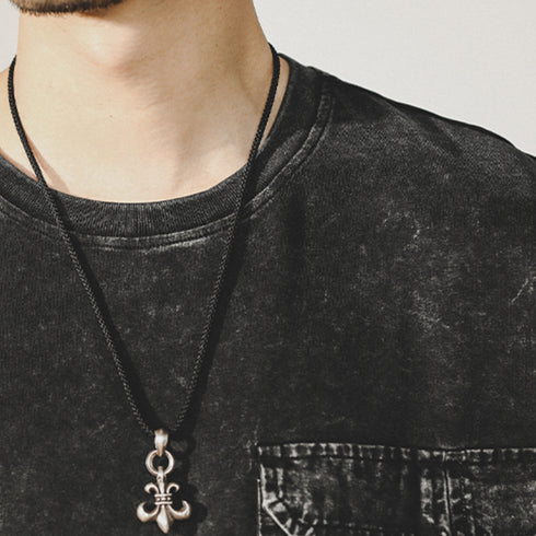 Snowflake Washed Batik T-shirt P0916