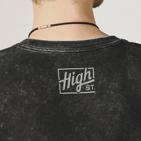 Snowflake Washed Batik T-shirt P0916