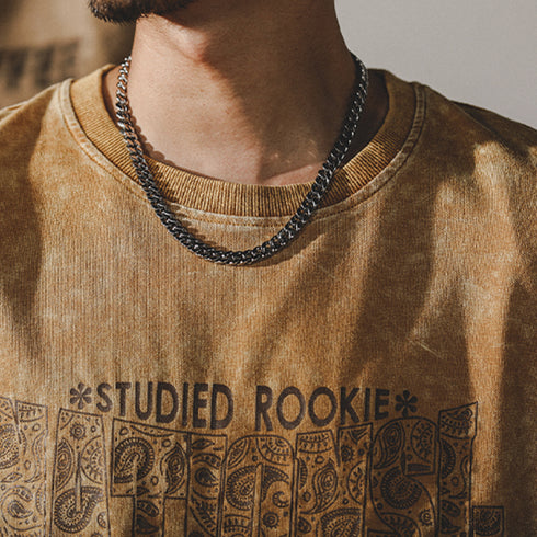 American Retro T-shirt Men's Short-sleeved P0921