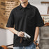 American Retro Polo Shirt Short-sleeved P0925