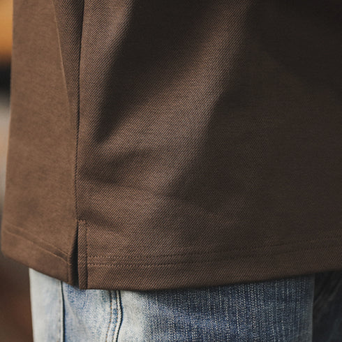 American Retro Polo Shirt Short-sleeved P0925