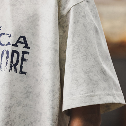 American Retro Cloud-dyed T-shirt P0929