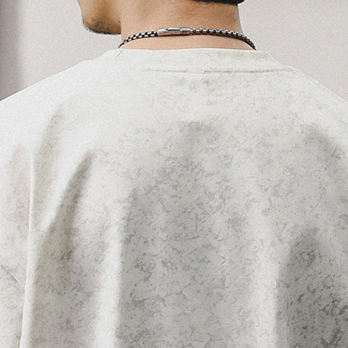 American Retro Cloud-dyed T-shirt P0929