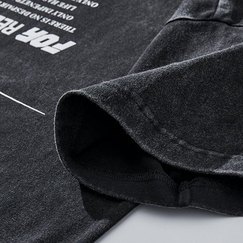 Upside down Printed T-shirt P0940