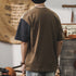 Contrast Color Short-sleeved T-shirt P0938