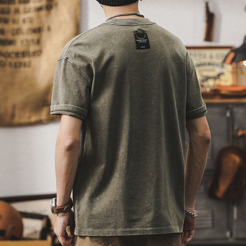 American Summer Short-sleeved T-shirt P0948