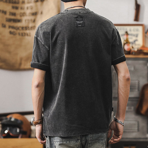 American Summer Short-sleeved T-shirt P0948