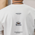 アウトドアミニマルバックプリントTシャツ P0952