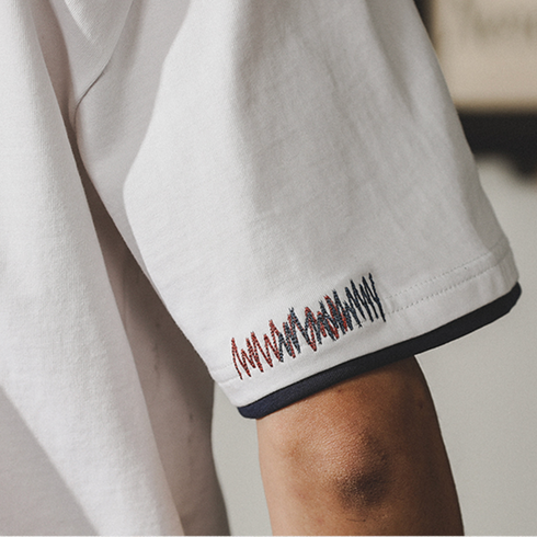 【OUTLET/即納】ステッチアクセントポケット半袖Tシャツ P0953
