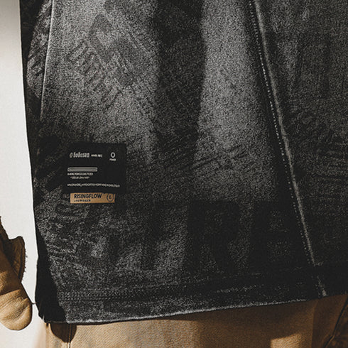 Short-sleeved Summer Tie-dye Gradient P0956