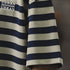 Short-sleeved T-shirt Striped Top P0961