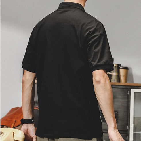 Casual Polo Shirt Half-sleeved P0969