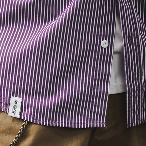 Pinstripe Silhouette Shirt P0994