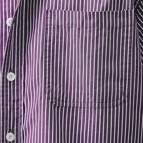 Pinstripe Silhouette Shirt P0994