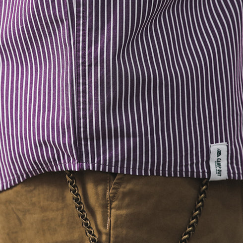 Pinstripe Silhouette Shirt P0994
