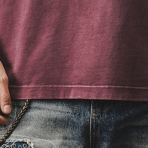 Short-sleeved Summer Pure T-shirt P1003