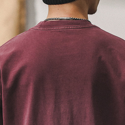 Short-sleeved Summer Pure T-shirt P1003