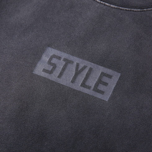 American Retro Gradient Short-sleeved T-shirt P1005