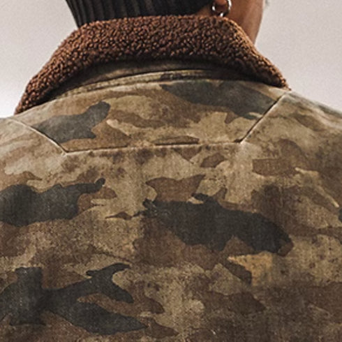 【OUTLET/即納】Camouflage Work Boa Jacket P1126