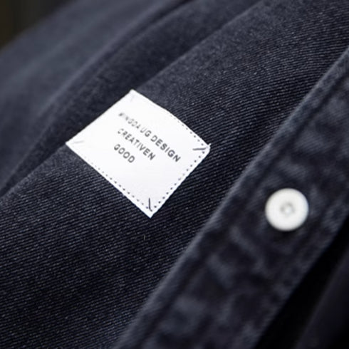 Washed Gradient Denim Shirt P1135