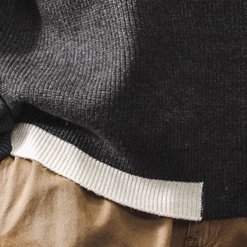 Craft Stitch Raglan Knit Sweater P1158