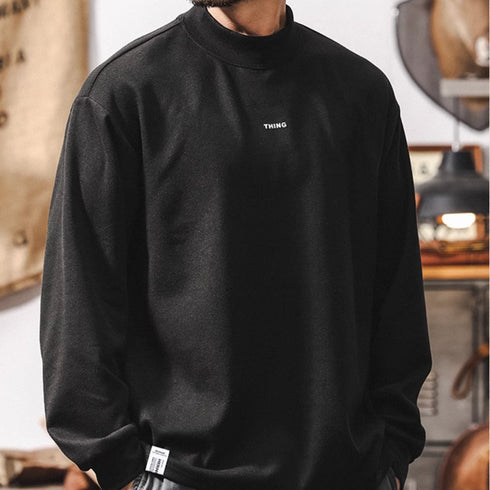 Half Turtleneck Long Sleeve T-shirt P1167