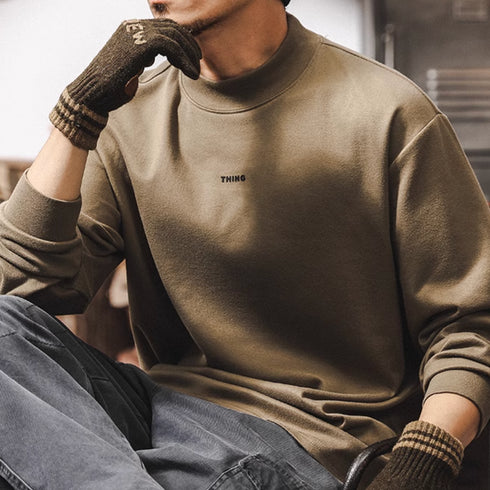 Half Turtleneck Long Sleeve T-shirt P1167