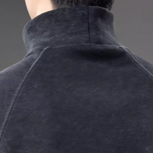 Handsome High-collar Inner Sweatshirt P1170