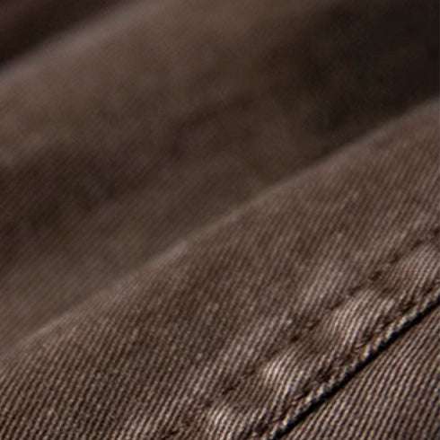 Contrasting Color Stitched Pocket Shirt P1175