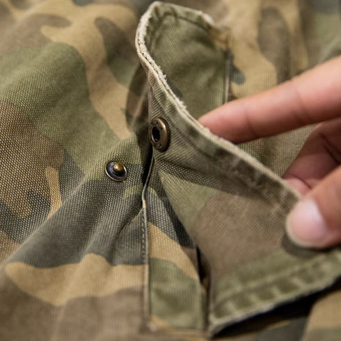 【OUTLET/即納】Camouflage Short Bomber Jacket P1179
