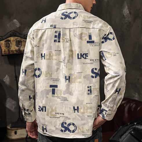 No-iron Casual Shirt Jacket P1194