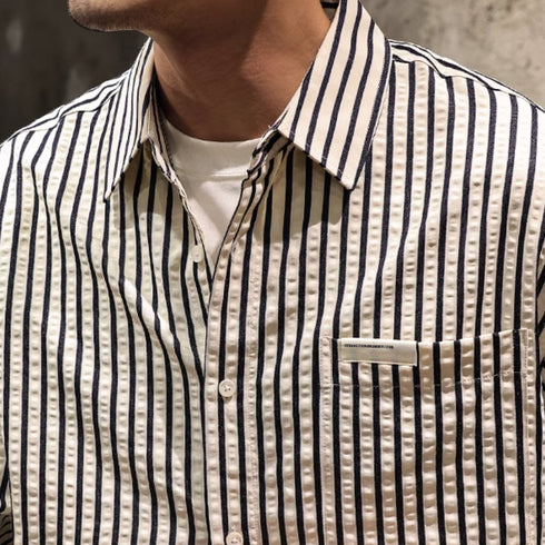 Striped Long Sleeve Shirt P1196