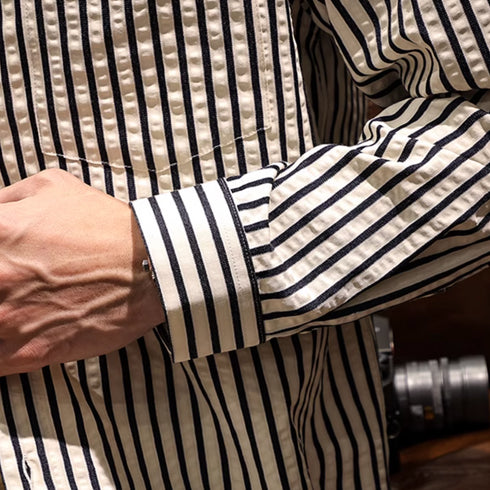 Striped Long Sleeve Shirt P1196