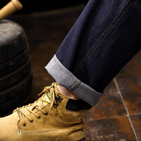 Loose Straight Wash Casual Pants P1198